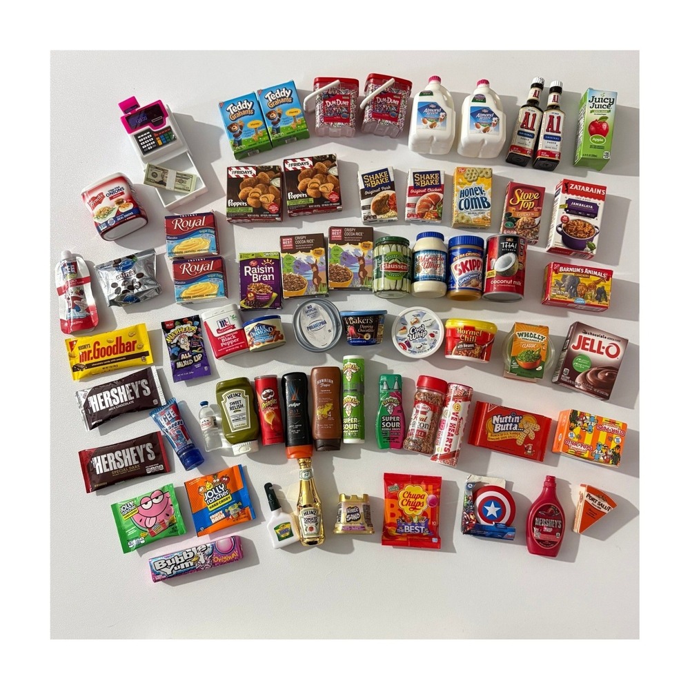 Zuru Mini Brands‎ Lot 60+ w Rare & Ultra Rare Metallic Gold Heinz Kinetic Sand